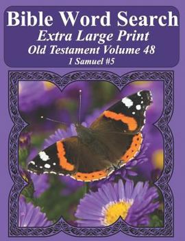 Paperback Bible Word Search Extra Large Print Old Testament Volume 48: 1 Samuel #5 Book