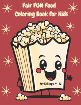 Paperback Fair Fun Food Coloring Book: Carnival Fair Book
