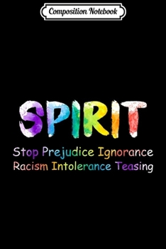 Composition Notebook: Purple Spirit Day Anti Bullying Support Gay LGBTQ  Journal/Notebook Blank Lined Ruled 6x9 100 Pages