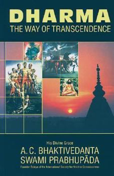 Hardcover Dharma: The Way of Transcendence Book