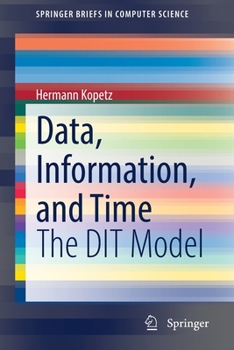 Paperback Data, Information, and Time: The Dit Model Book