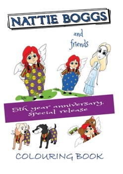 Paperback Nattie Boggs and friends colouring book