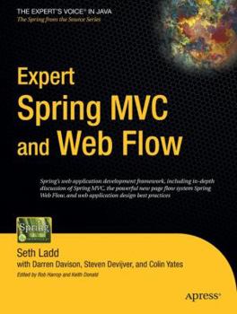 Paperback Expert Spring MVC and Web Flow Book