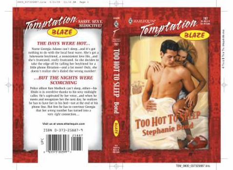 Mass Market Paperback Too Hot to Sleep Book