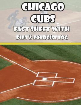 Paperback Chicago Cubs Fact Sheets with Diet & Exercise Log Book
