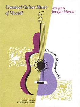 Paperback Classical Guitar Music of Vivaldi Book