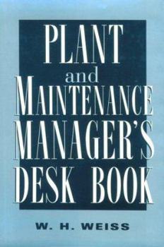 Hardcover Plant and Maintenance Managers Desk Book