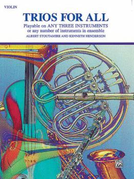 Paperback Trios for All: Violin (For All Series) Book