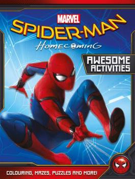 Paperback Spider-Man: Homecoming Awesome Activities Book