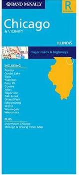 Map Chicago & Vicinity Regional (Rand McNally Folded Map: Cities) Book