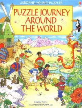 Paperback Puzzle Journey Around the World Book
