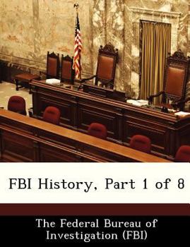 Paperback FBI History, Part 1 of 8 Book