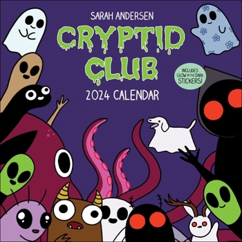 Calendar Cryptid Club 2024 Wall Calendar Book