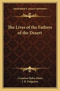 Paperback The Lives of the Fathers of the Desert Book