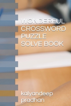Paperback Wonderful Crossword Puzzle Solve Book