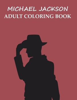 Paperback Michael Jackson Adult Coloring Book