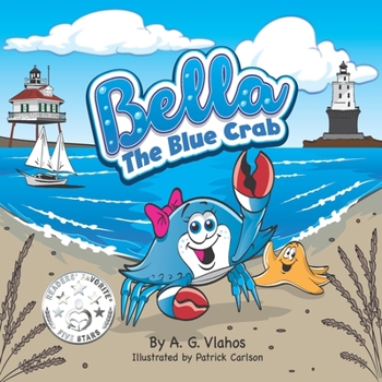 Paperback Bella the Blue Crab Book