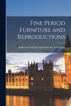 Paperback Fine Period Furniture and Reproductions Book