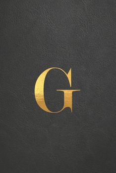 Paperback G: Executive Monogram Initial Journal (Vintage Leather Look Personalized Letter Notebooks) Book