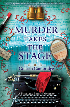 Hardcover Murder Takes the Stage Book