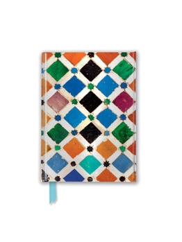 Hardcover Alhambra Tile (Foiled Pocket Journal) Book