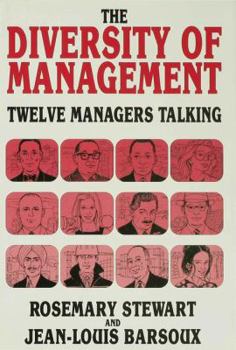 Hardcover The Diversity of Management: Twelve Managers Talking Book