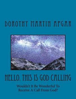 Paperback Hello. This is God calling Book