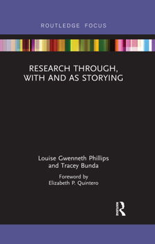 Paperback Research Through, With and As Storying Book