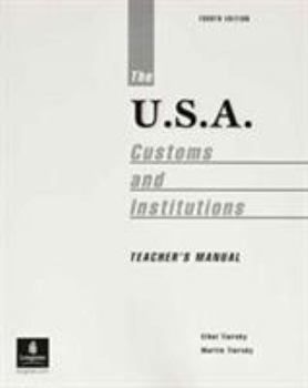 Paperback The U.S.A: Customs and Institutions Book