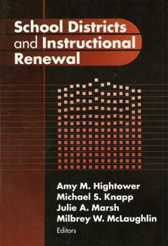 Paperback School Districts and Instructional Renewal Book