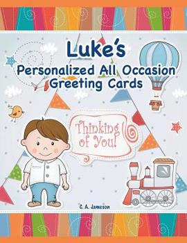 Paperback Luke's Personalized All Occasion Greeting Cards Book