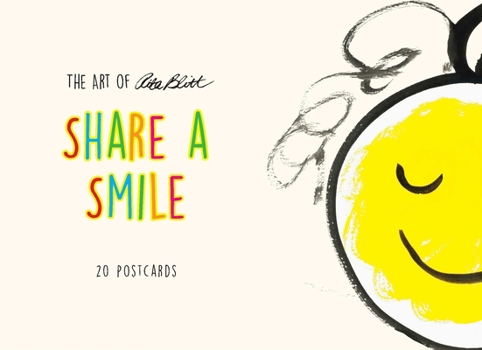 Hardcover Share a Smile: 20 Postcards Book