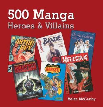 Paperback 500 Manga Heroes and Villains Book