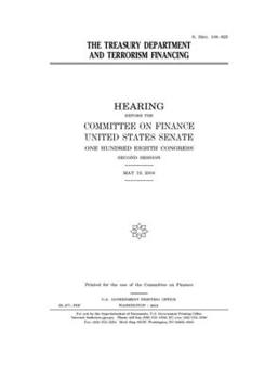 Paperback The Treasury Department and terrorism financing Book