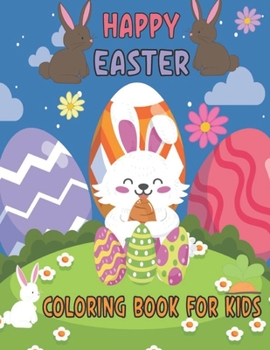 Paperback Easter Coloring Book For Kids: easter books for toddlers । easter egg। baby easter book