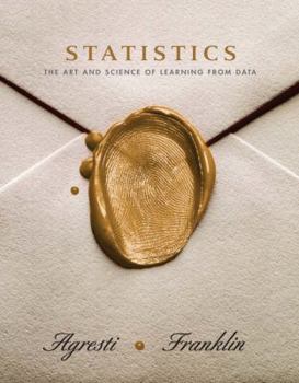 Hardcover Statistics: The Art And Science of Learning from Data Book