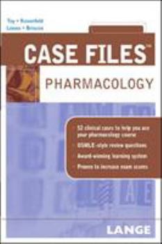 Paperback Case Files: Pharmacology Book