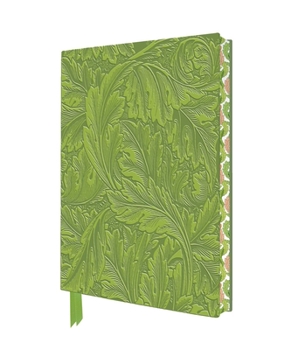 Leather Bound William Morris: Acanthus Artisan Art Notebook (Flame Tree Journals) Book