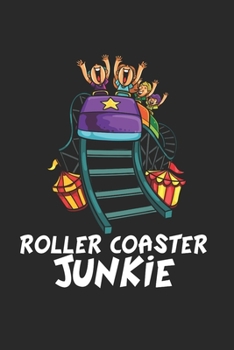 Achterbahn Notizbuch: Achterbahn Notizbuch für Liebhaber / Notizheft / Notizblock A5 (6x9in) Dotted Notebook / Punkteraster / 120 gepunktete Seiten (German Edition)