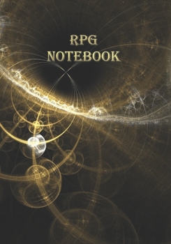 RPG Notebook: Journal for role-playing gamers. 120 lined pages for notes, plans and tracking game.