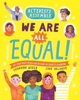 Hardcover Activists Assemble--We Are All Equal! Book