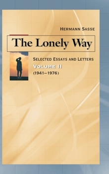 Hardcover The Lonely Way - Volume II Book