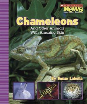 Library Binding Chameleons and Other Animals with Amazing Skin Book