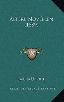 Paperback Altere Novellen (1889) [German] Book