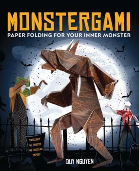 Paperback Monstergami: Paper Folding for Your Inner Monster Book