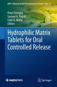 Hardcover Hydrophilic Matrix Tablets for Oral Controlled Release Book