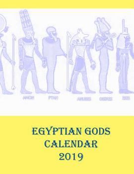 Paperback Egyptian Gods Calendar 2019 Book