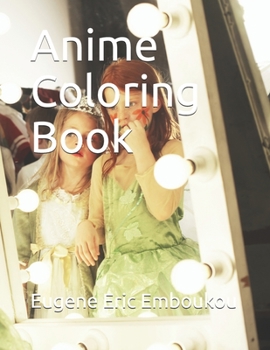 Paperback Anime Coloring Book