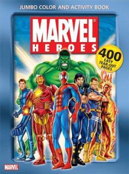 Paperback Marvel Heroes Jumbo Color & Activity Book