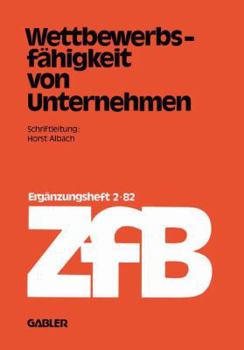 Paperback Wettbewerbsfähigkeit Von Unternehmen [German] Book